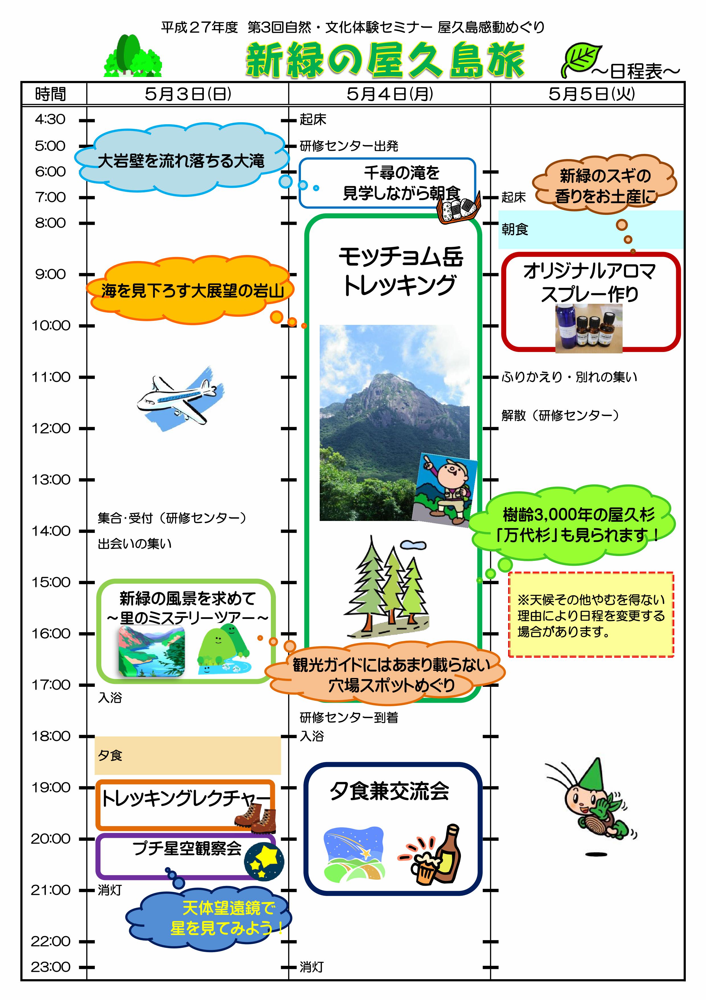 新緑の屋久島旅