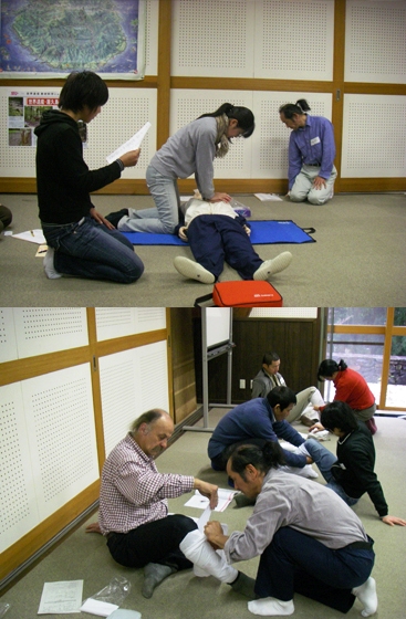 日本赤十字救急法救急員講習会