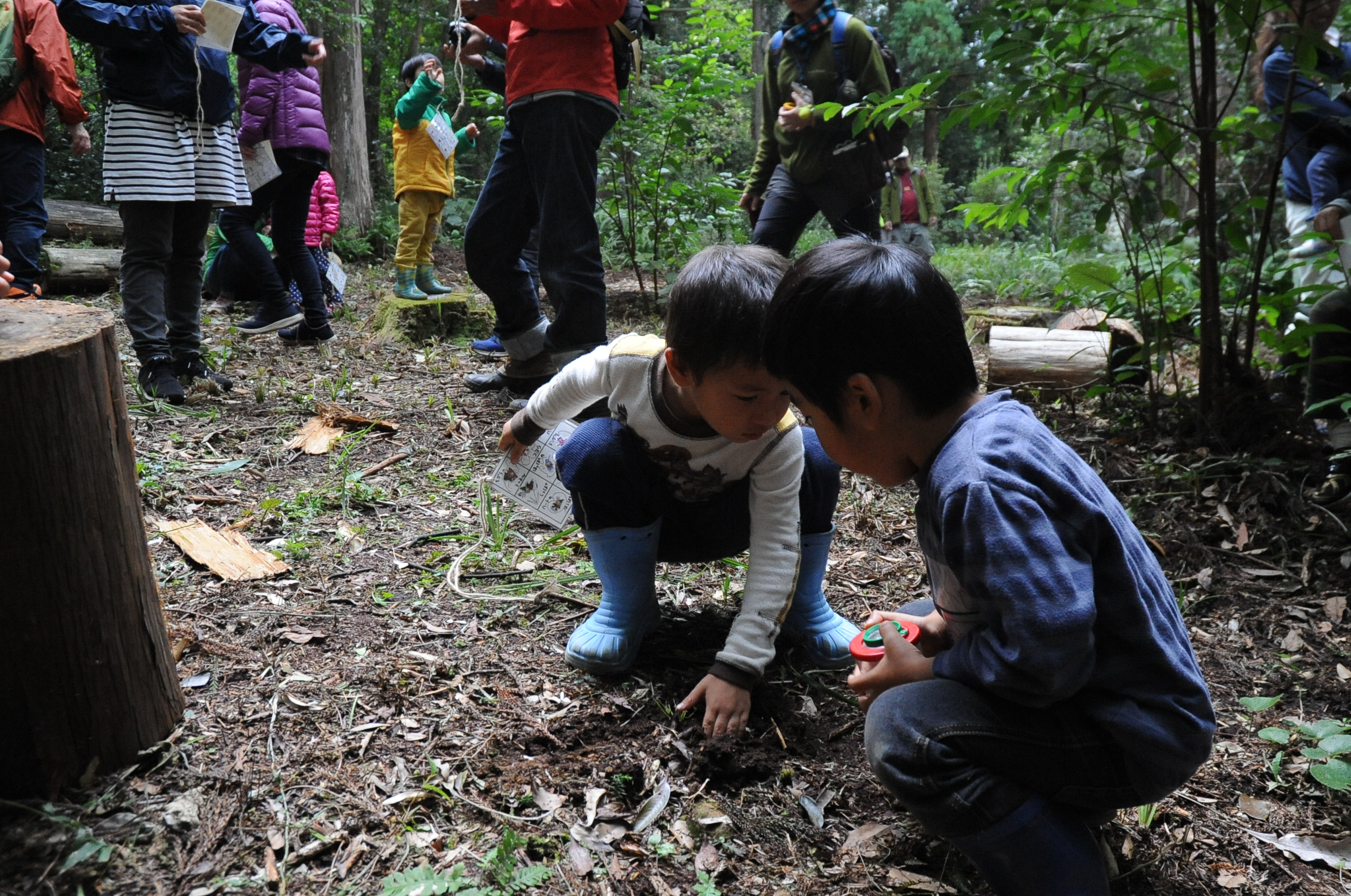 屋久島こども森のあそび場〜森のものdeウキウキ音箱作りの会〜